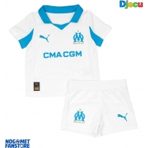 Olympique de Marseille Domaci Dres za djecu 2025-26 Kratak Rukav (+ Kratke hlače)